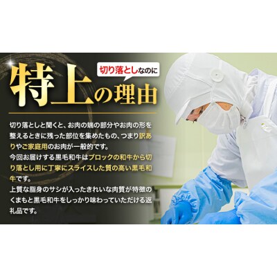 くまもと黒毛和牛 特上切り落とし ウデ・モモ 1000g 《30日以内に出荷予定(土日祝除く)》