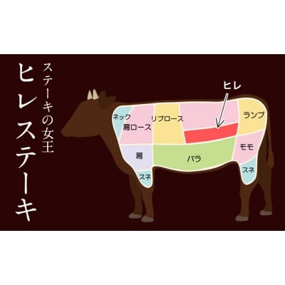 あか牛ヒレステーキ 牛肉 450g (150g x3) 《90日以内に出荷予定(土日祝除く)》