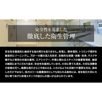赤身馬刺し300g (タレ5ml×3袋) 《7-14日以内に出荷予定(土日祝除く)》