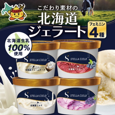 STELLA CIELO 北海道ジェラート4個 フェミニン