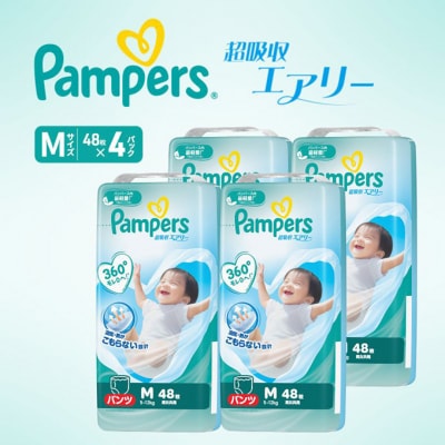 パンツ パンパース 超吸収エアリー 4P M[54177884]