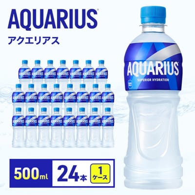 アクエリアス 500ml 1ケース 24本 スポーツドリンク[54171216]