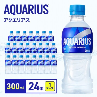 アクエリアス 300ml 1ケース 24本 スポーツドリンク ペットボトル[54171231]