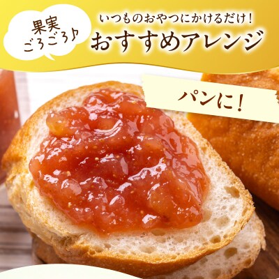 果肉ごろごろ手作りジャム3種類