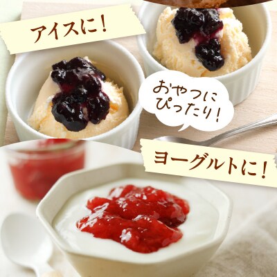 果肉ごろごろ手作りジャム3種類
