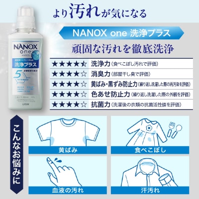 NANOX one 洗浄プラスシトラスソープの香り 本体600g×1個 詰替え用特大765g×3個