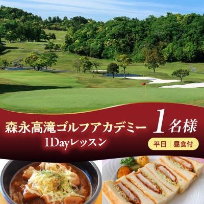 森永高滝ゴルフアカデミー1Dayレッスン 1名様 昼食付(平日)