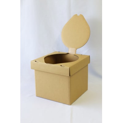 ふんばれるくん組み立て式簡易トイレ