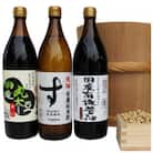 国産有機醤油と有機純米酢詰め合わせ328
