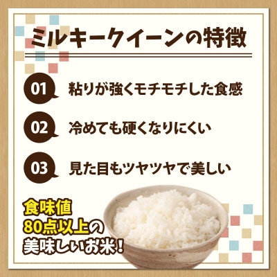【先行予約】【令和8年産】【農家直送】 ミルキークイーン 5kg×1袋(計5kg)白米