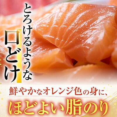 お刺身トラウトサーモン約300～400g×2P A-28130
