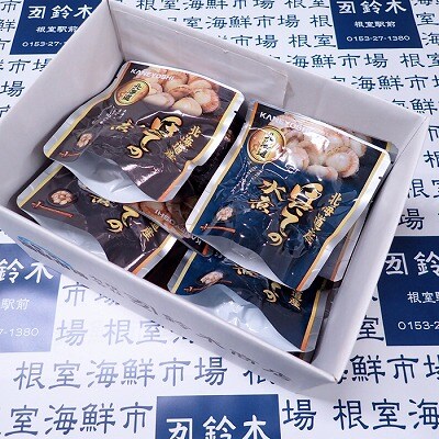 無添加ほたての旨煮6P、ほたての水煮5P A-11248