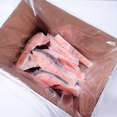 無添加天然銀鮭切身16切 A-11253