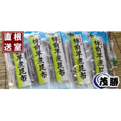 【北海道根室産】早煮昆布100g×5袋  B-04005