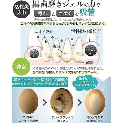 デンタブラック 犬猫用歯磨きジェル 単品30g 日本製