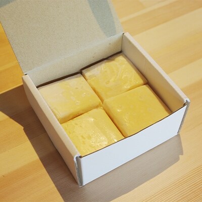 英彦山豆腐チーズケーキ4個ボックス入り