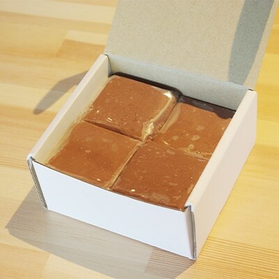 英彦山豆腐生チョコケーキ4個ボックス入り