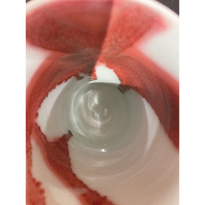 辰砂掛分至高の焼酎グラス