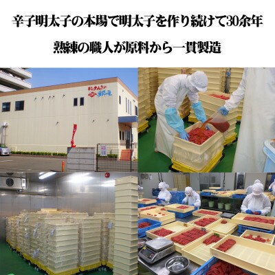 辛子明太子 一本物 240g 化粧箱入り【R-2】(添田町)