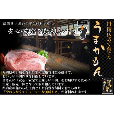 博多和牛 モモ焼肉用400g(添田町)