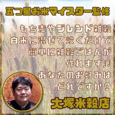 雑穀4種バラエティーセット4kg(キラリモチ・ダイシモチ・雑穀3・雑穀5)各1kg_SS1020