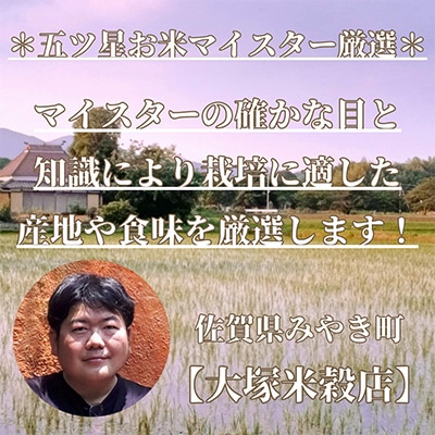 【毎月定期便】さがびより白米5kg『五つ星お米マイスター厳選!』(みやき町)全5回_SS484