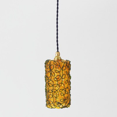 ricorDI pendant lamp TORRE アンバー×グリーン_SS312