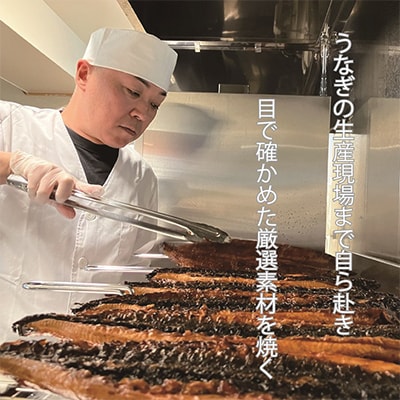 ”秘伝のたれ”仕込み×4尾 うなぎ蒲焼有頭　1尾あたり約160g前後_SS240