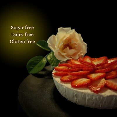ヴィーガンRawケーキ☆ストロベリー【M】_SS850