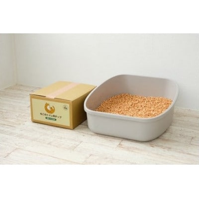 ねこのトイレ用　チップ　猫砂　10L×3箱セット