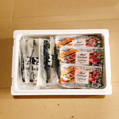 サーモン2～4P&塩さばフィレ1枚×20P B-09092