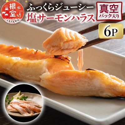 塩サーモンハラス220g×6P G-09005