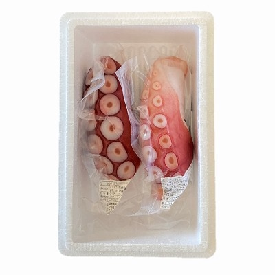 【北海道根室産】ボイル水たこ足ブロック2P(計900g) A-20009