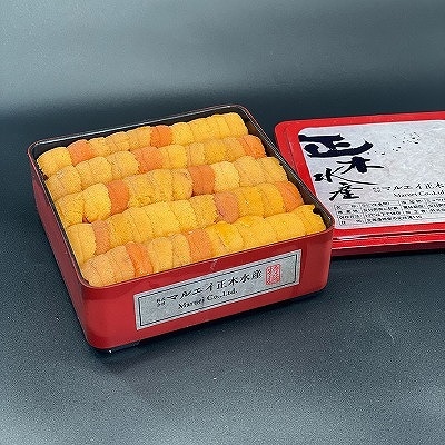 エゾバフンウニ赤重箱250g×1枚 D-61003