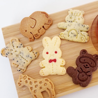 しちのへクッキー　6種のどうぶつ×5種の味　6袋 