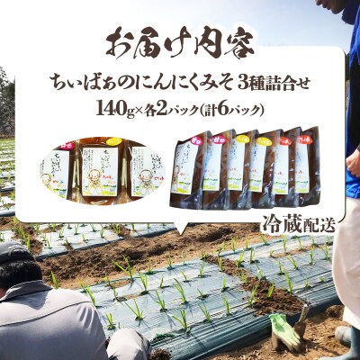 ちぃばぁのにんにくみそ　3種詰合せ 