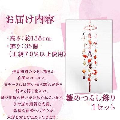雛のつるし飾り(大)　