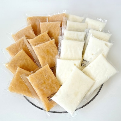 冷凍ネバリスターとろろパック+冷凍長芋とろろパック 各50g×10個【02402-0662】