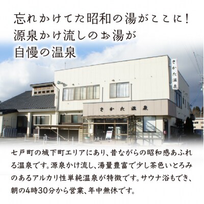 さかた温泉　入浴券　10枚セット　