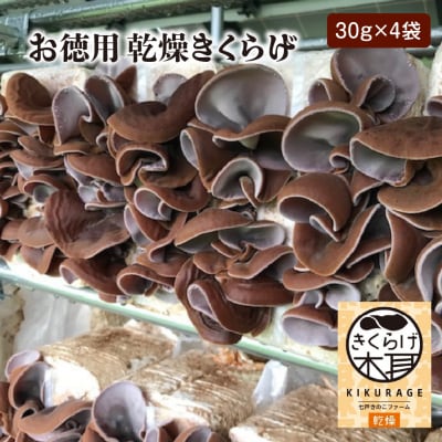 乾燥きくらげ(30g)×4袋　