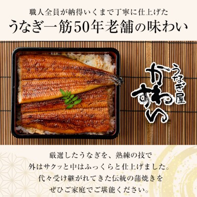 鹿児島県産うなぎ蒲焼(150g×3本)