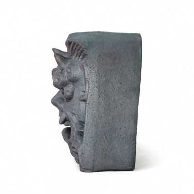 【安田瓦】厄除け鬼面(大)