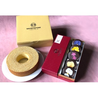 ECHIGO 花ショコラ・バームクーヘンセット