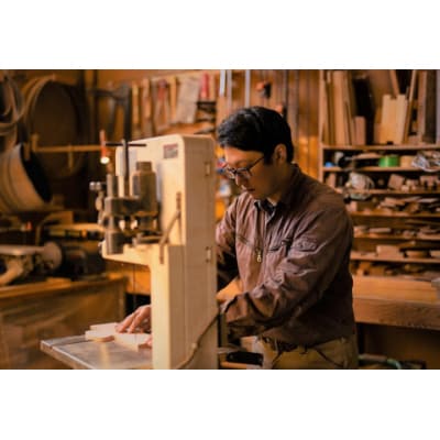 Junshin森から作るカッティングボード&バターナイフセット