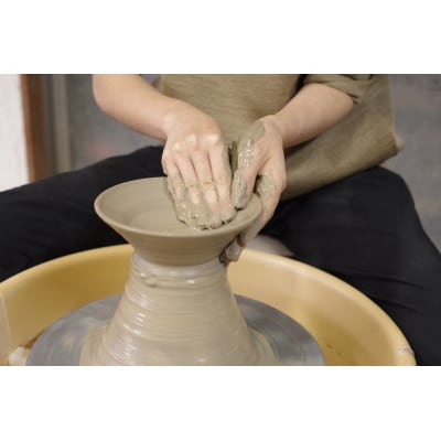 歩夢工房　ろくろ体験　思い出作り