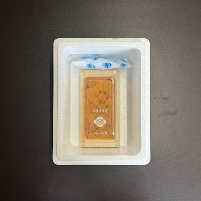 エゾバフンウニ(黄色・赤)並べ詰め100g×1折 B-89009