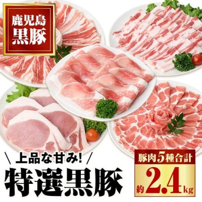 特選黒豚セット(約2.4kg)　C02045