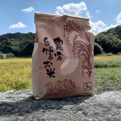 令和8年産 新米 農家直送 福岡県産ゆめつくし 精米3kg