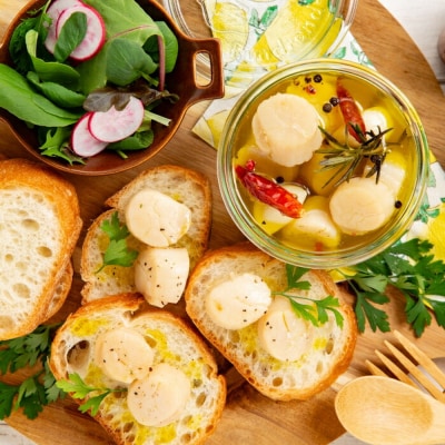 【訳あり】北海道オホーツク産ホタテ貝柱(生食用)小粒大入 1kg | サイズ不揃い ワケアリ 訳あり