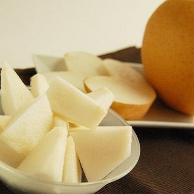 岡山県産 あたご梨 2～3玉(2kg以上) 岡山県産 桃茂実苑[No.5735-1101]